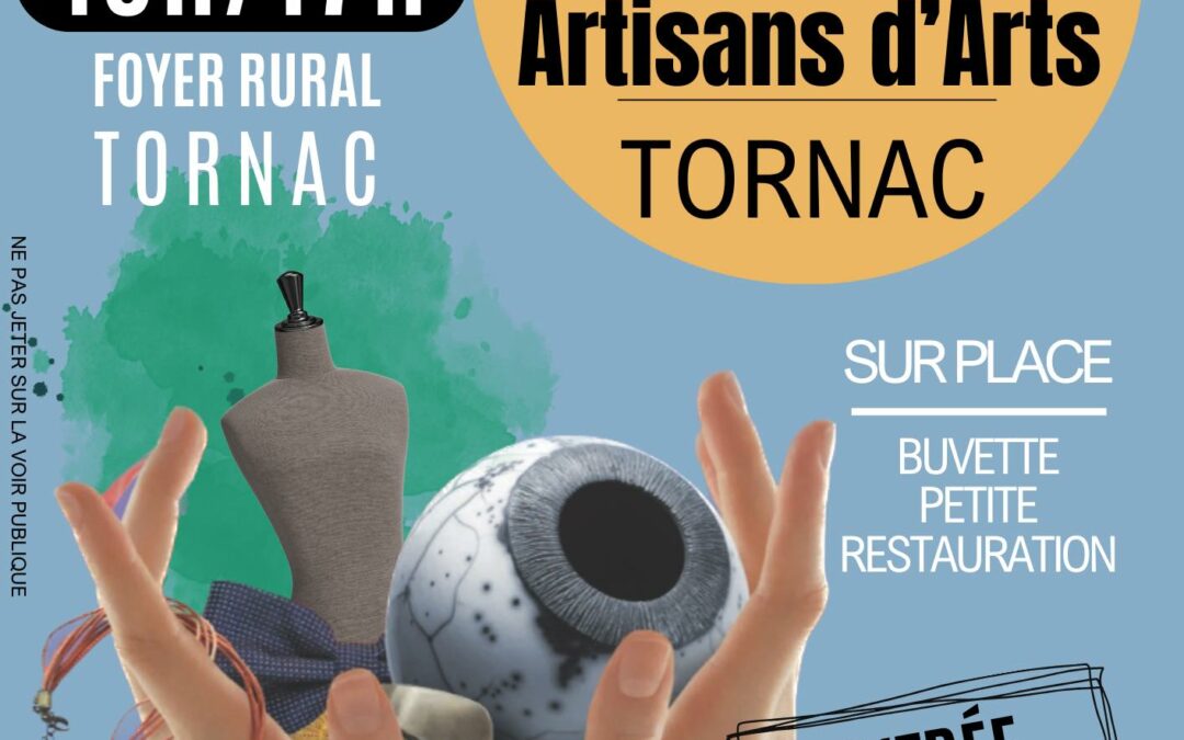 JOURNÉE CRÉATEURS, ARTISTES ET ARTISANS D’ART*1ERNOVEMBRE2023