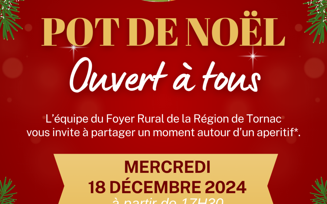 POT DE NOËL*18DÉCEMBRE2024