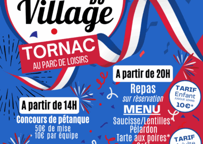 FÊTE DU VILLAGE*19JUILLET2025.