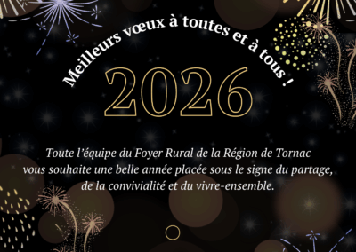 BONNE ANNÉE 2026.