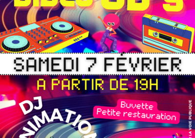 SOIRÉE DISCO/80’S*07.02.2026.